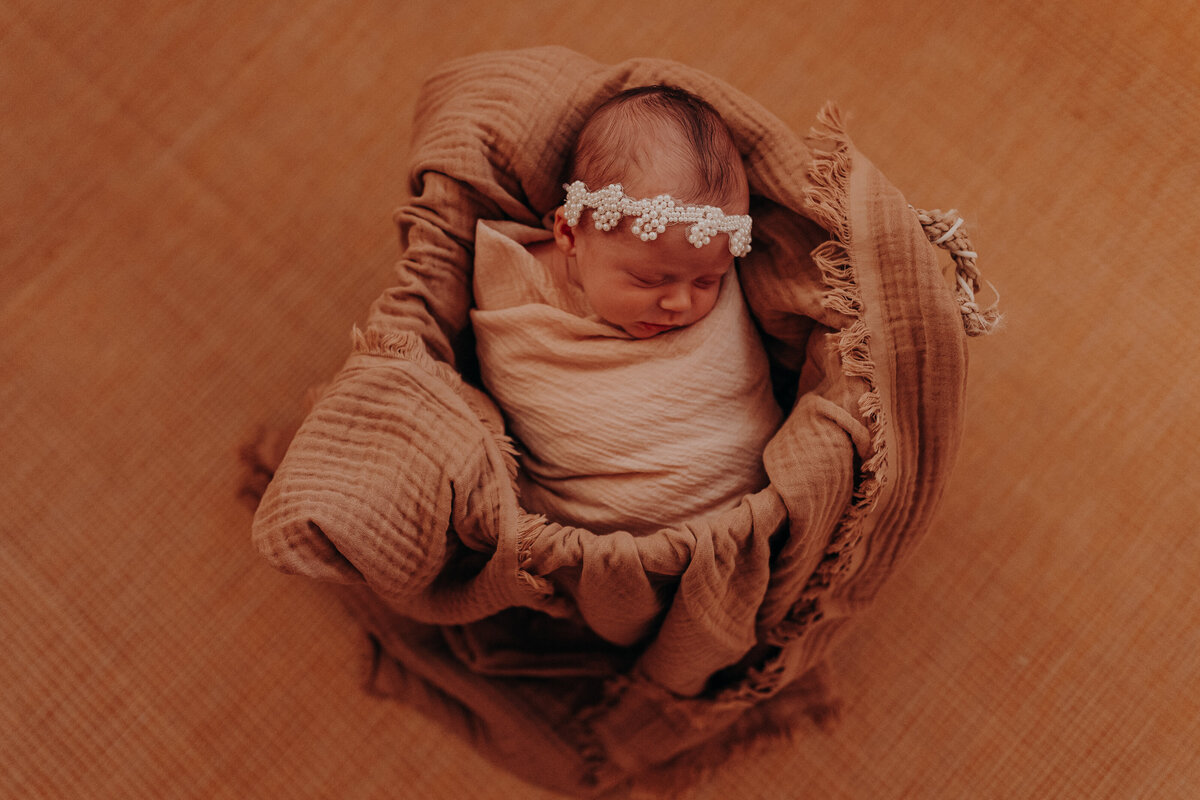 in home lifestyle newborn session sarasota bradenton