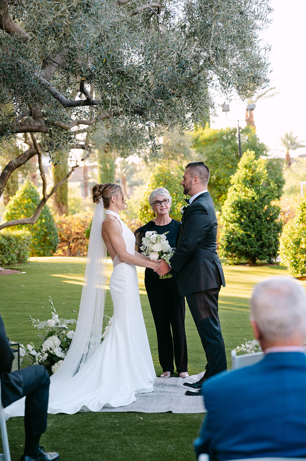 Green Valley Ranch Wedding Las Vegas Outdoor Ceremony Reception
