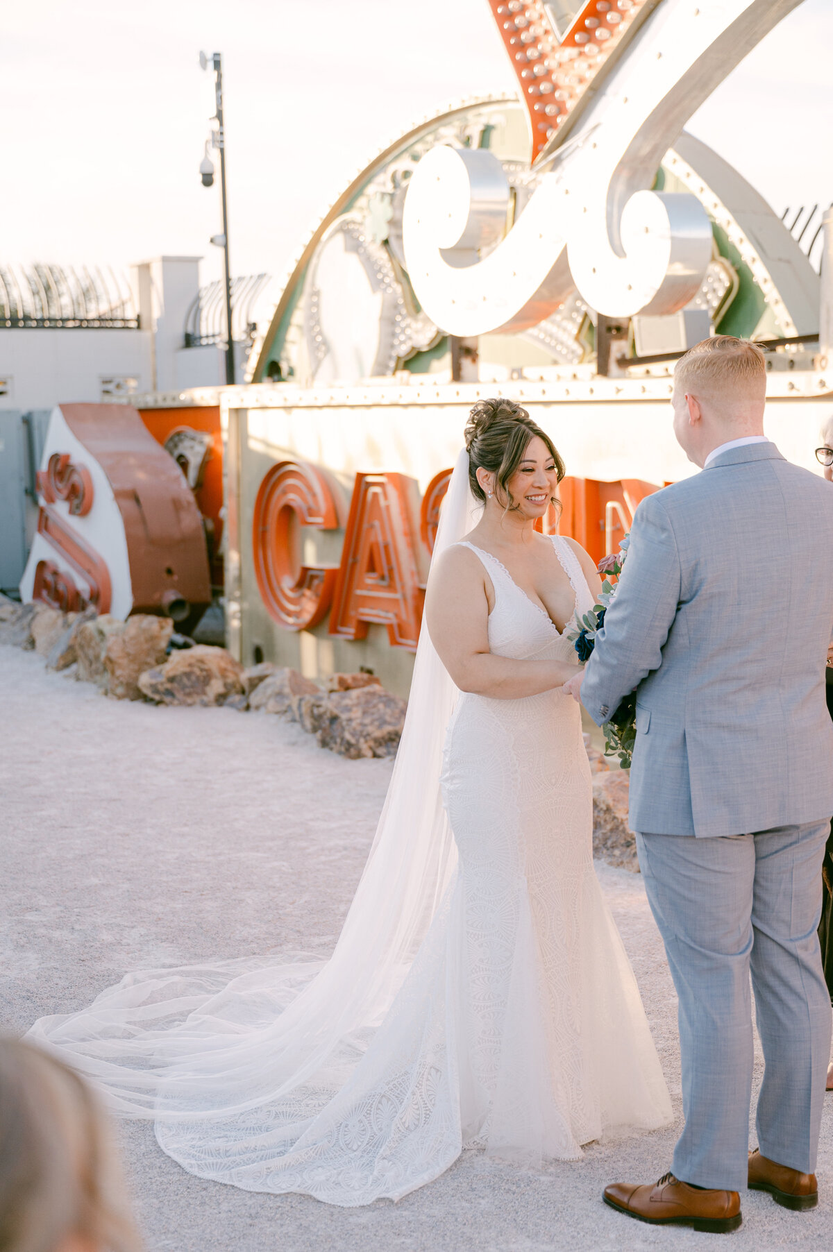 Neon Museum wedding