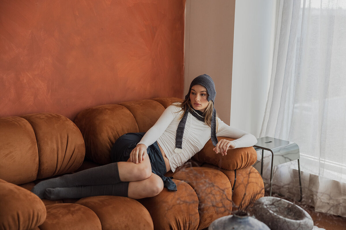 Lifestyle branding shoot for local fashion designer by Solitude Creative
