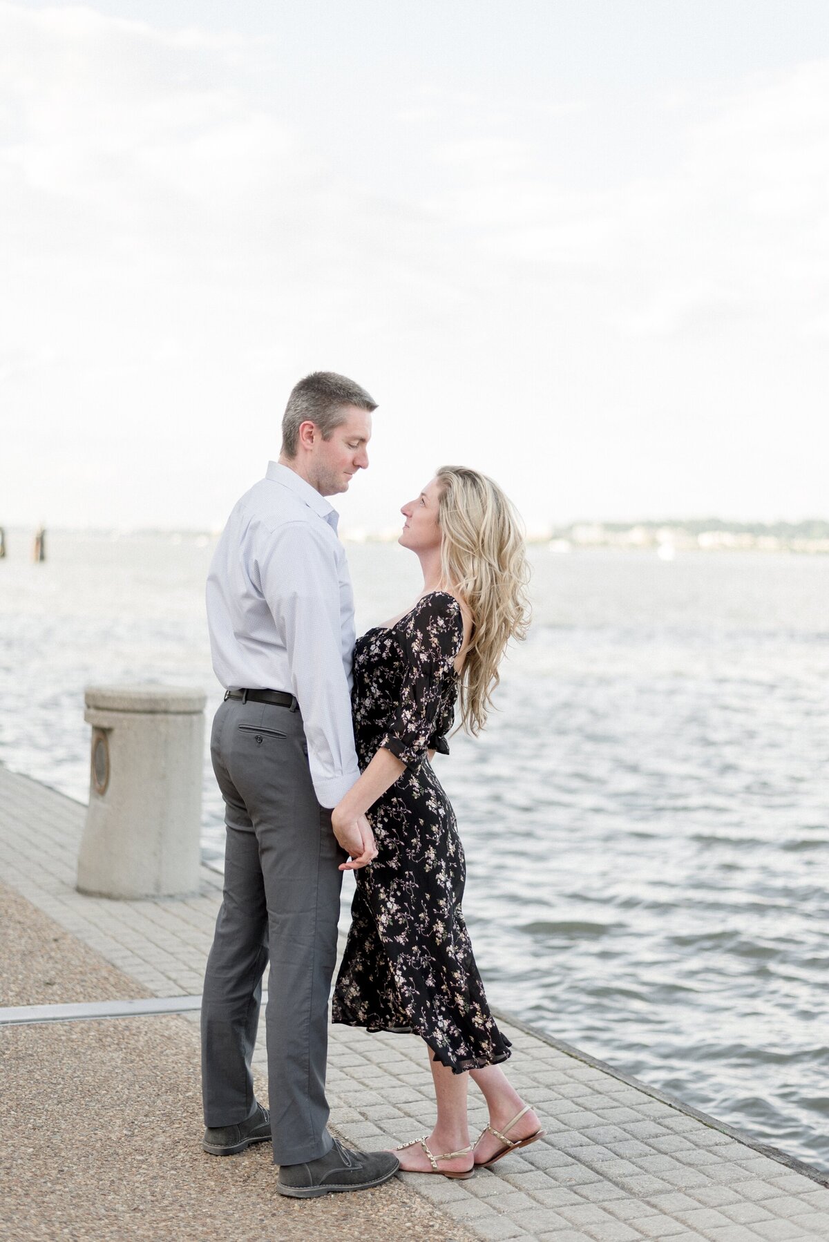 Old Town Alexandria Engagement Photographer - 3