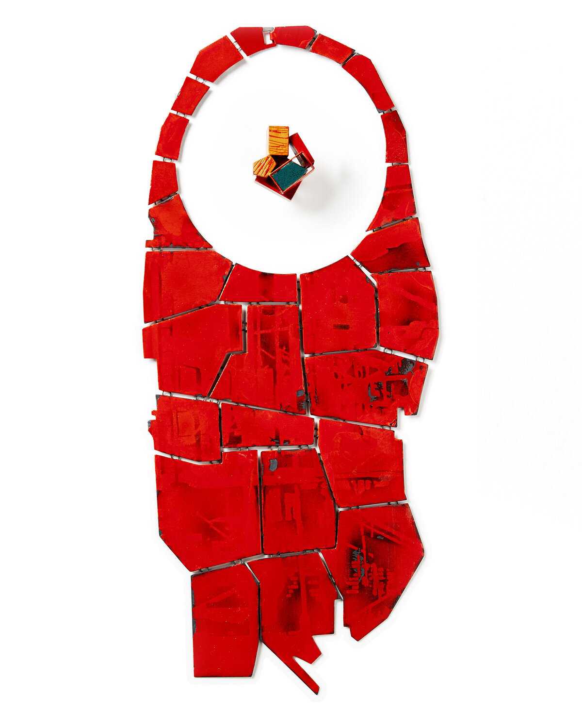 KAT COLE RED NECKLACE AND RING single image copy