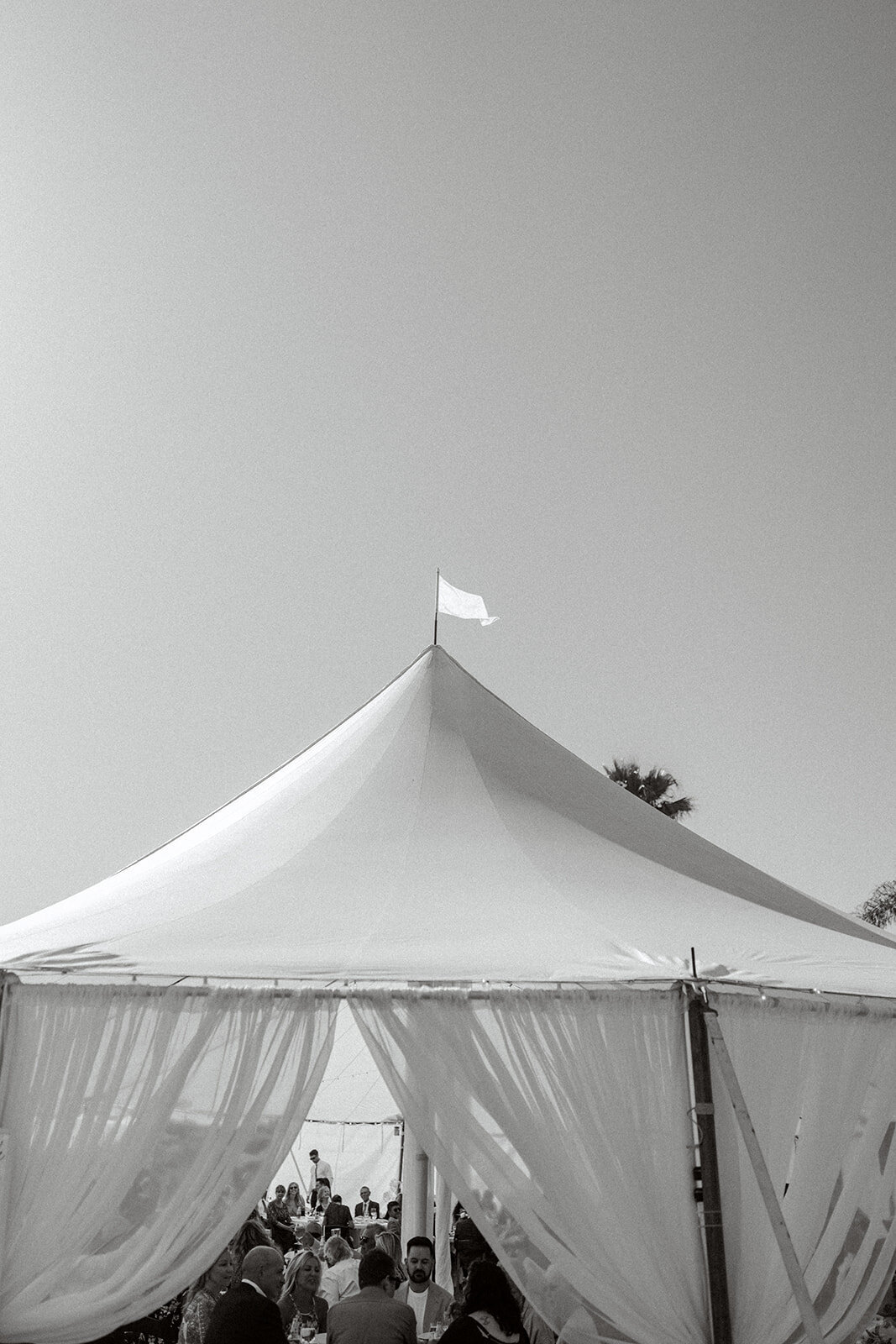 Wedding tent Dolphin Bay Resort in Pismo Beach, CA