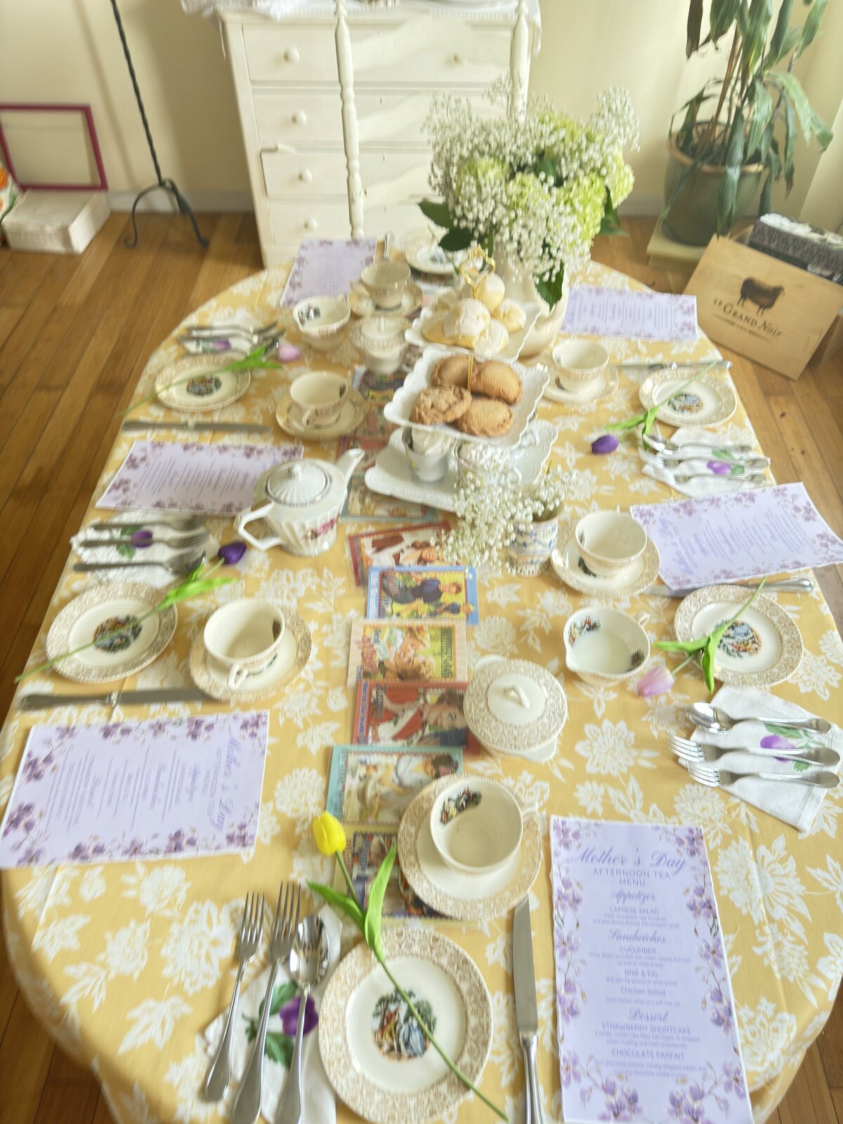 overview of  mother's day tea