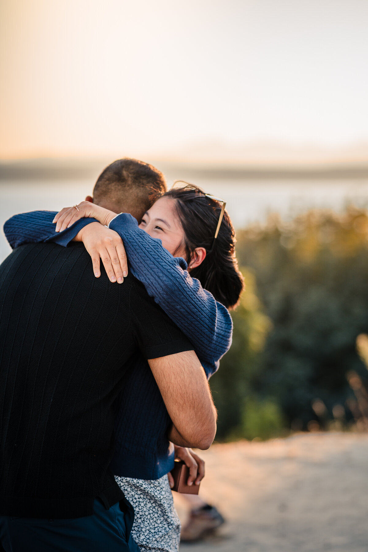 Surprise proposal in Seattle