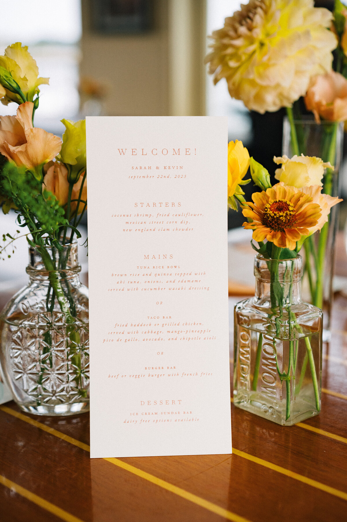 welcome-sign-rehearsal-dinner-flowers-sarah-brehant-events