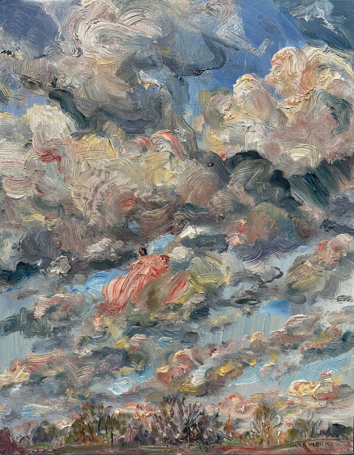 Calverton Clouds oop 16x20 3500