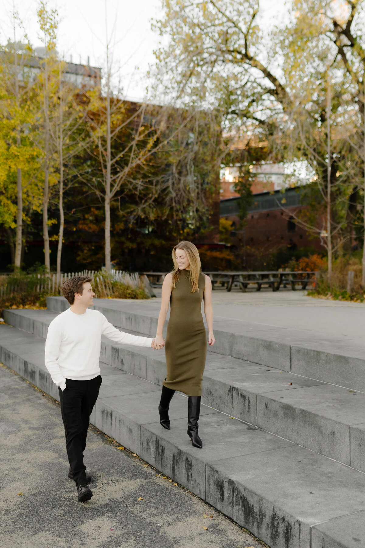 Brooklyn Bridge Engagement Photos 45