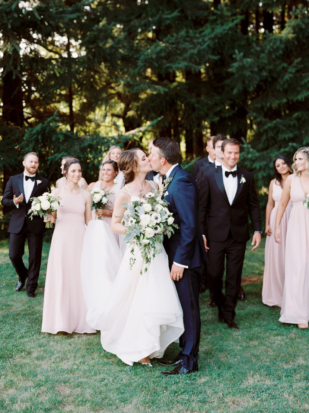 Gorge Crest Vineyard Washington Summer Wedding Ball Photo Co PNW Fine Art Film Wedding Photographer-35