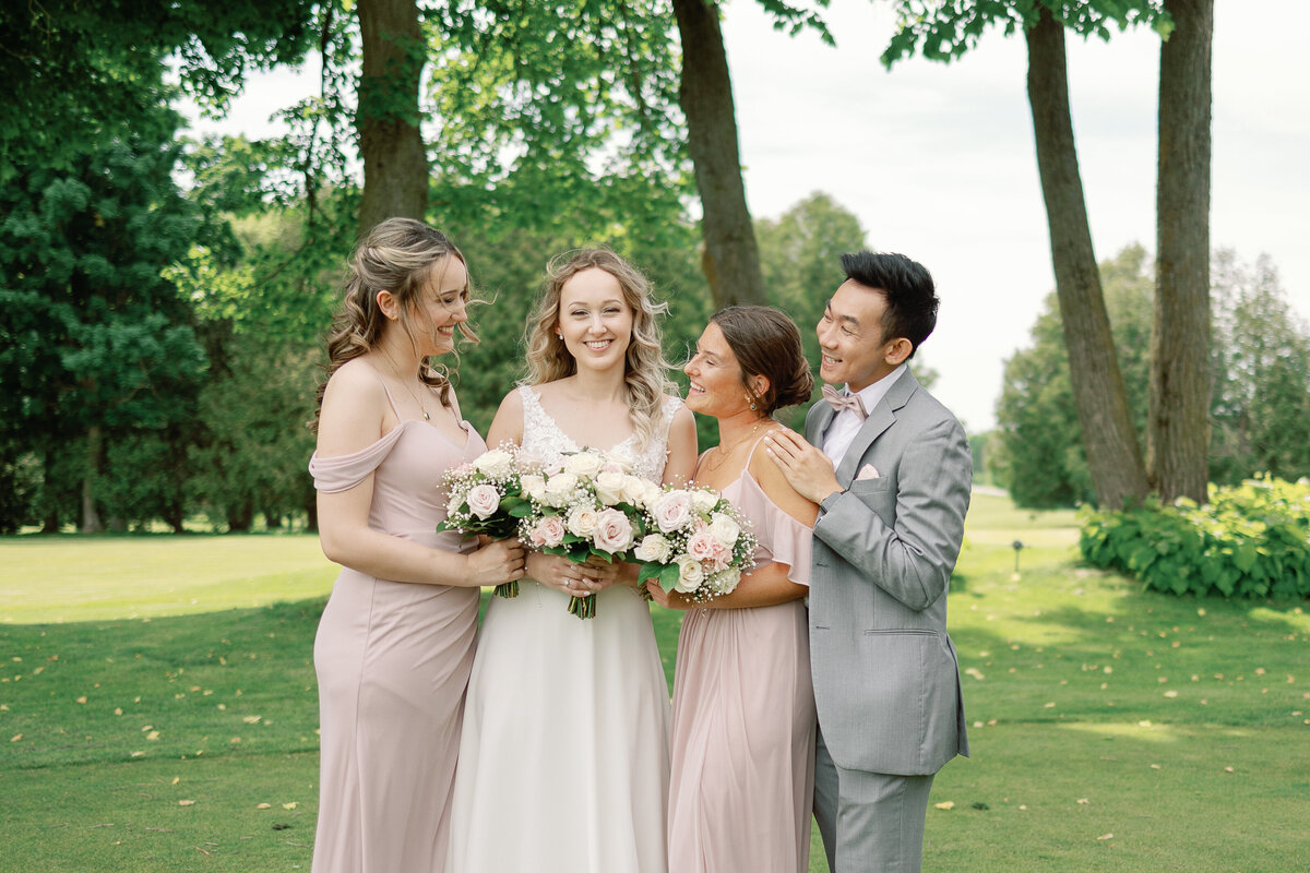 Bride + Bridesmaides-6