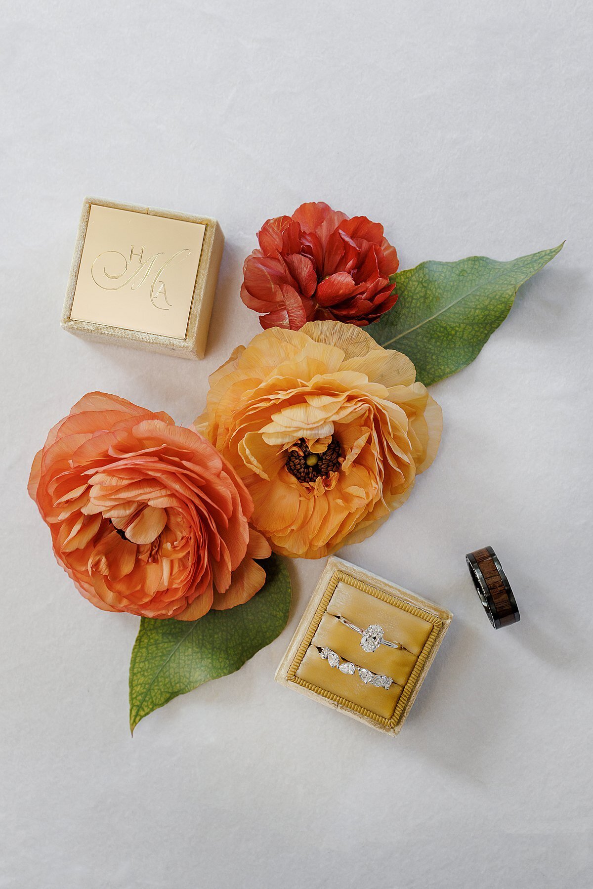 orange-wedding-flat-lay