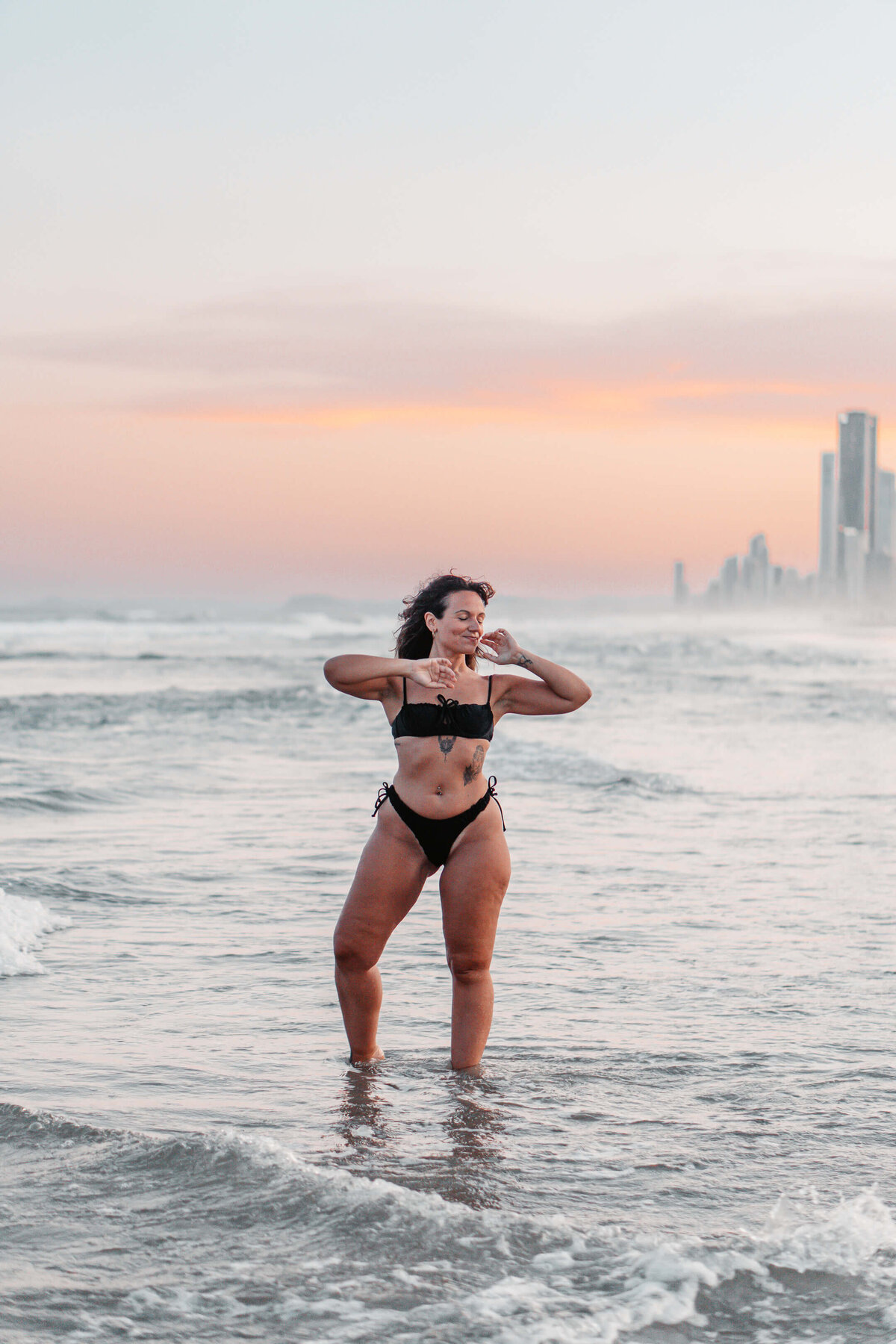 98- beach spiritual yoga photos Ellie yogaroo Australia