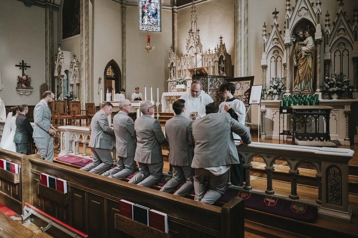 St. Patrick Catholic Church - Columbus, OH wedding57