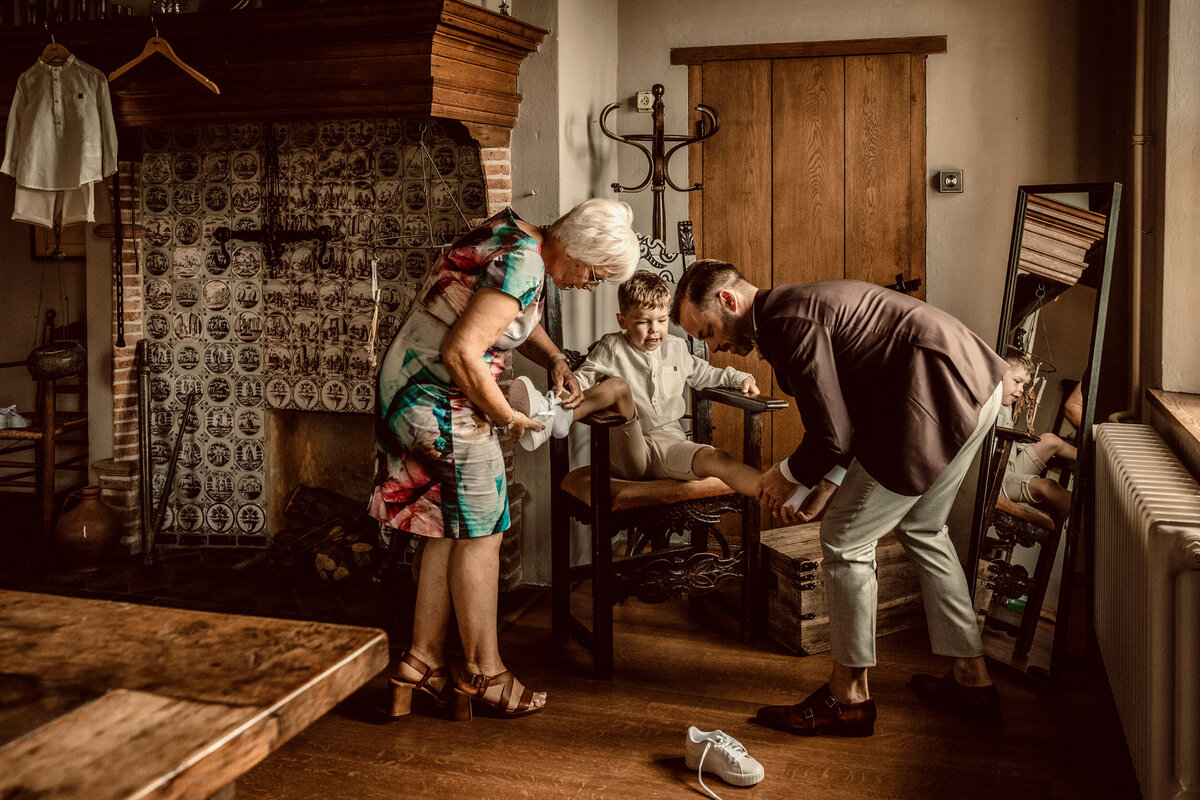 bruidsfotografie kasteel Dussen