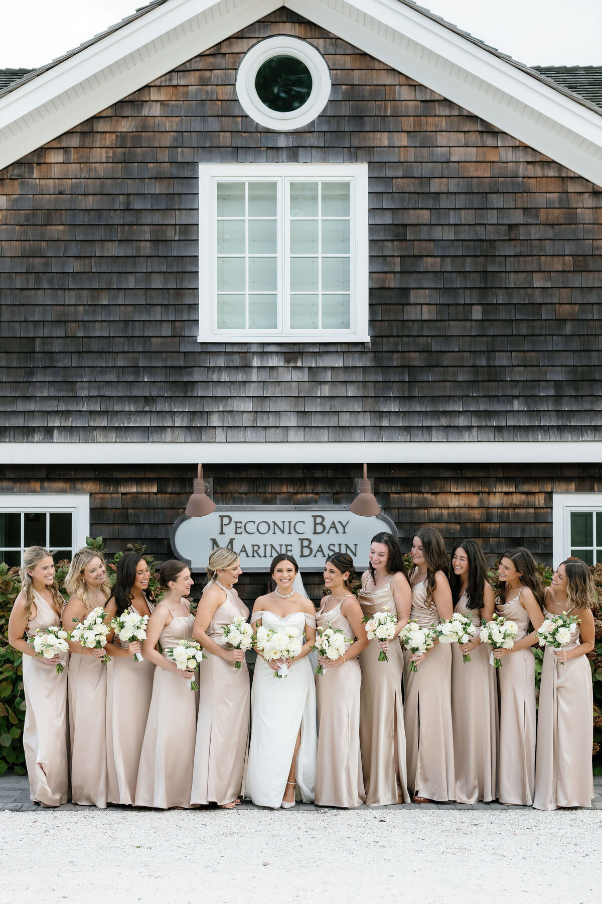 Bridal Party Portrait by Lisa Blanche Photography