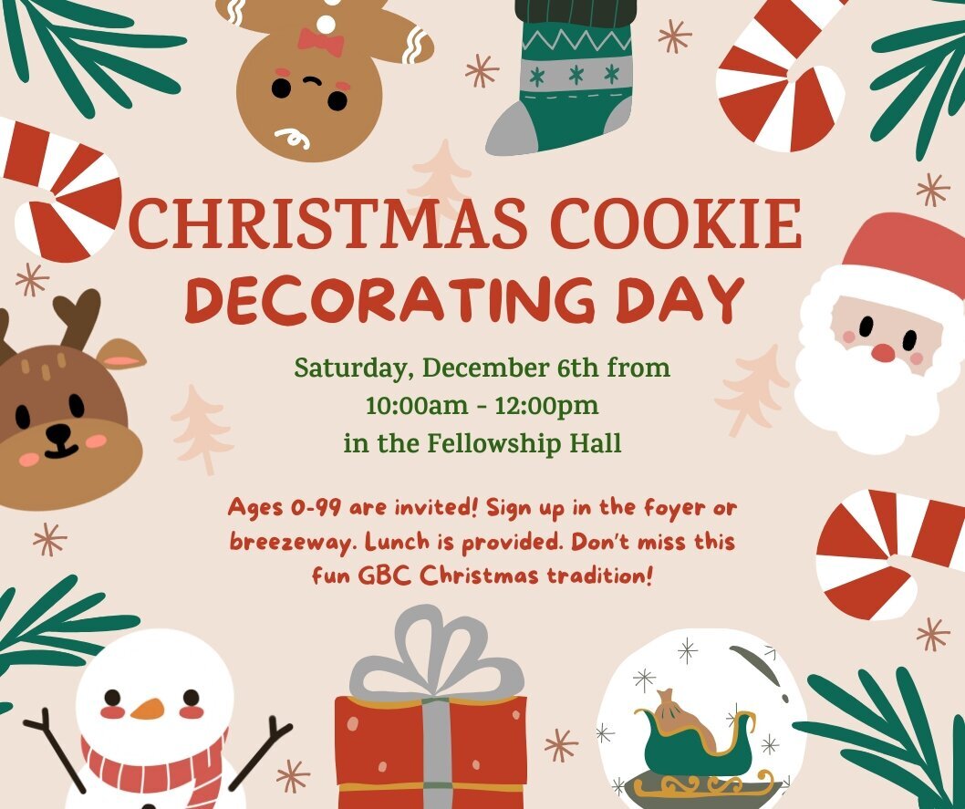 Christmas Cookie Decorating Day