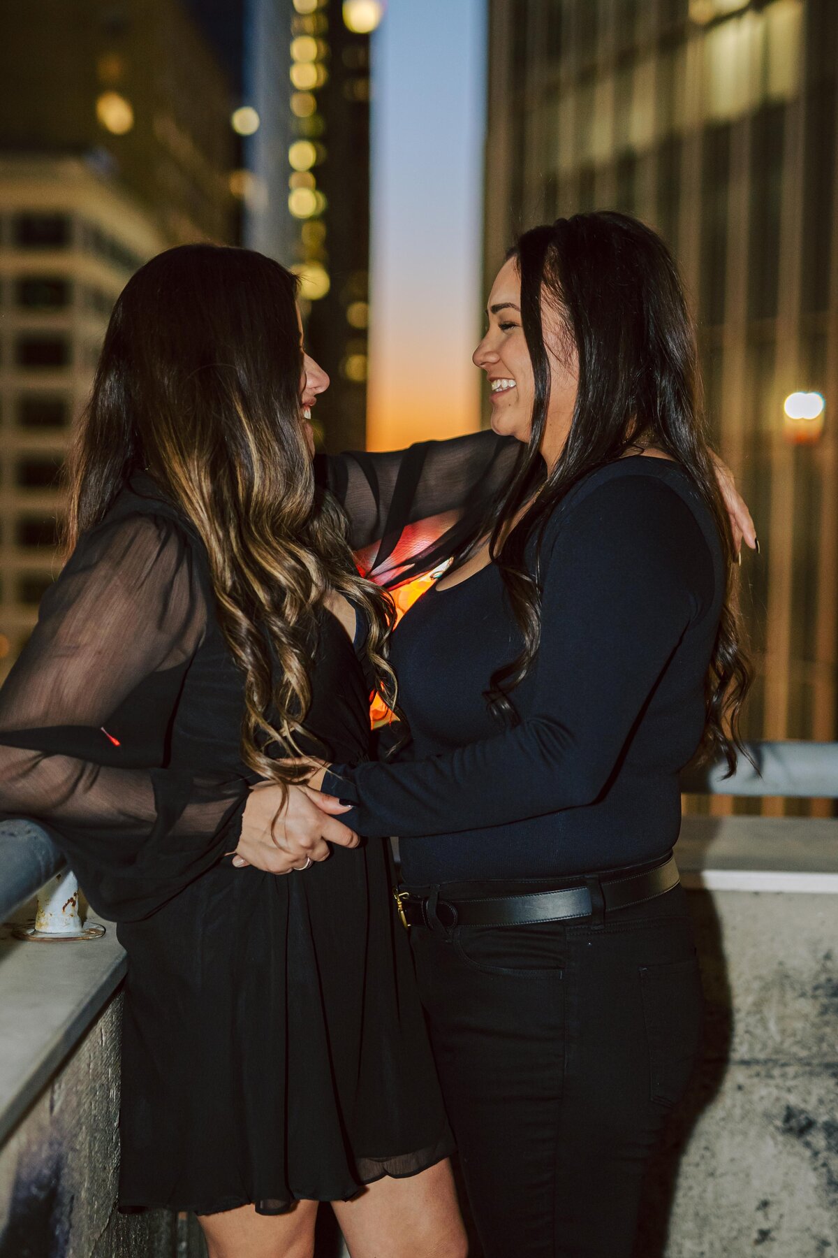 Cecily & Paula Downtown Houston Surprise Proposal Shoot (145 of 167)