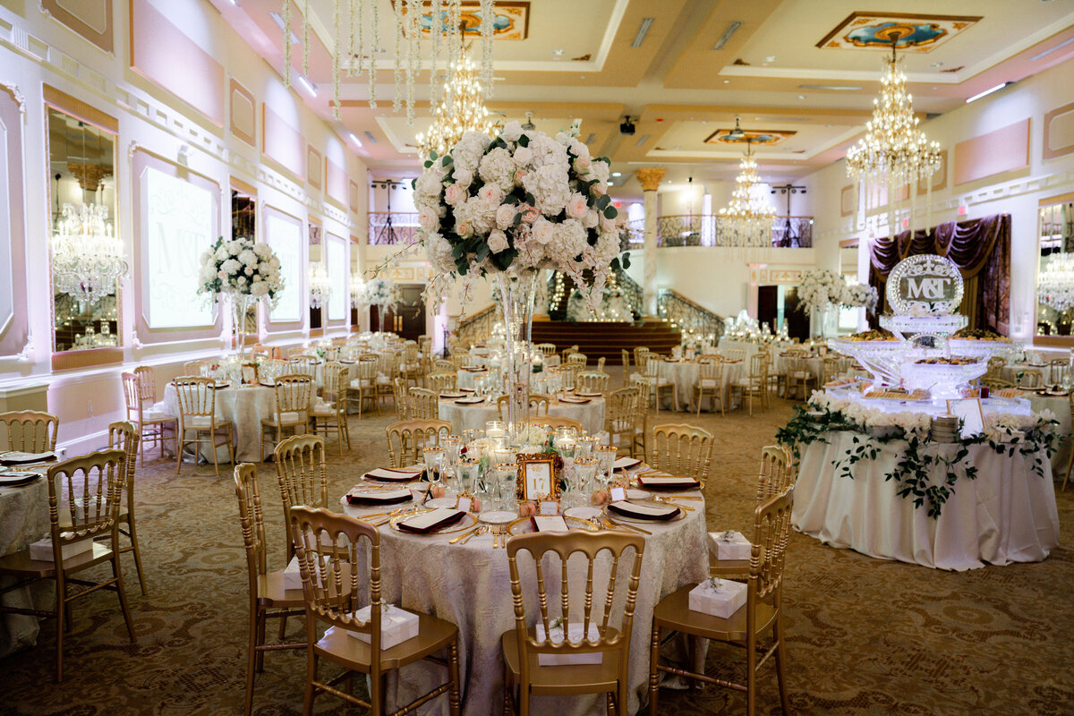 Marie + Tyler Elegant Disney weddings---  19- Reception Grand Marquis Ballroom 14