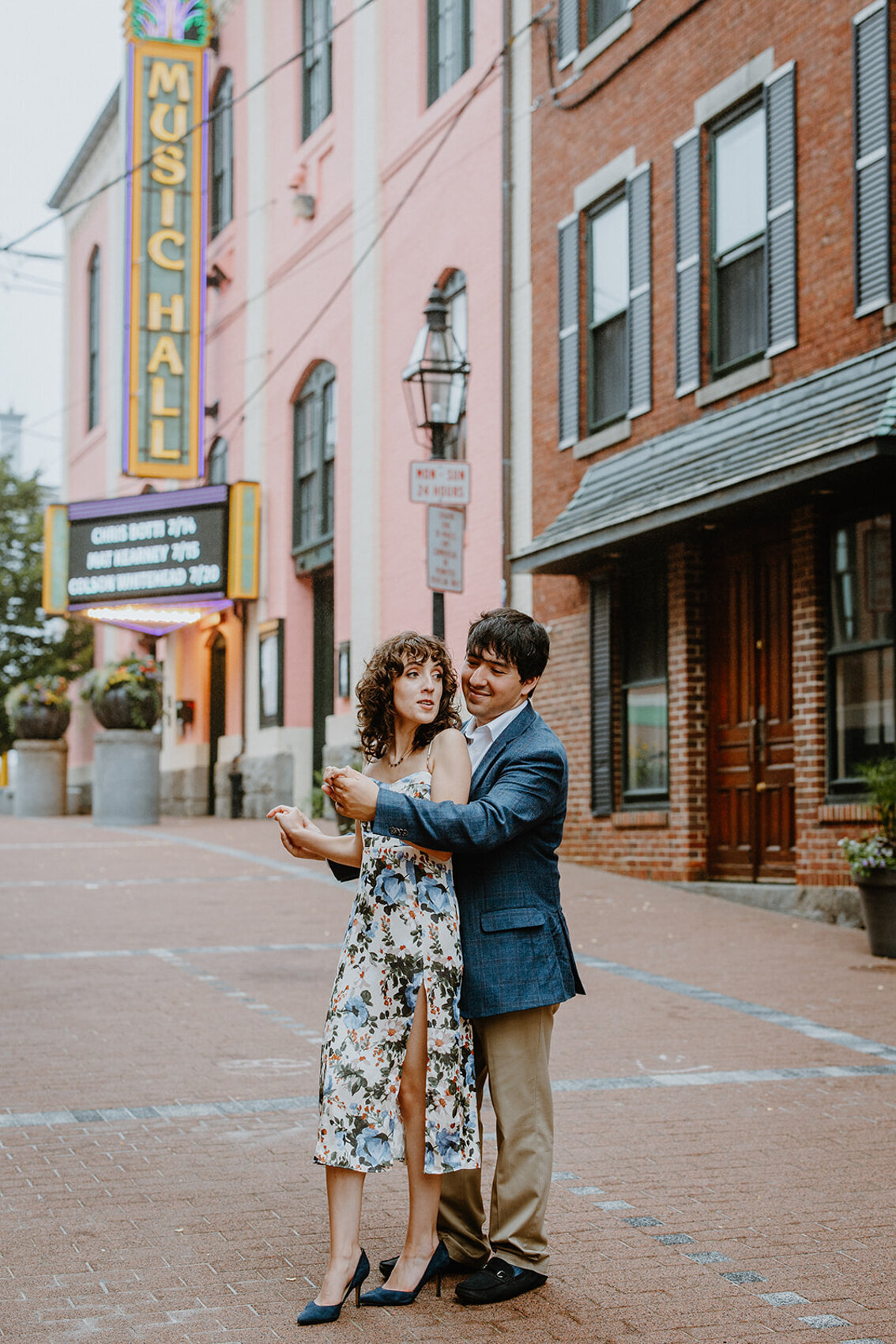 Portsmouth NH Downtown Engagement Photos-New England Wedding Photographer-113