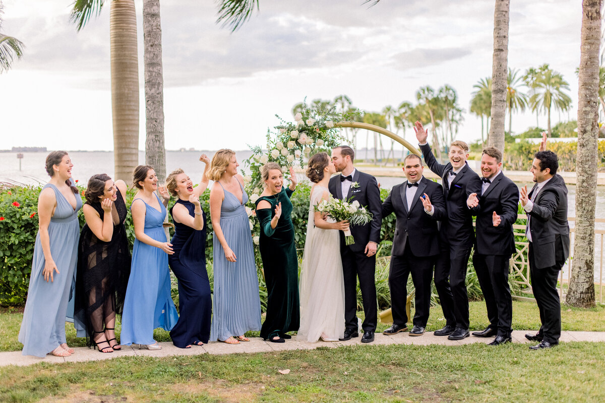 Sarasota Ritz Carlton Wedding family and friends