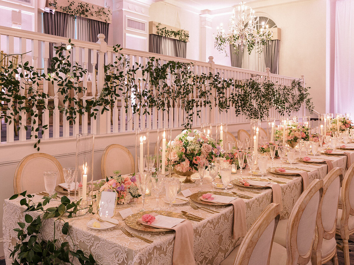 29 - Don Cesar Wedding Guest Table - Tampa Bay Wedding Planner