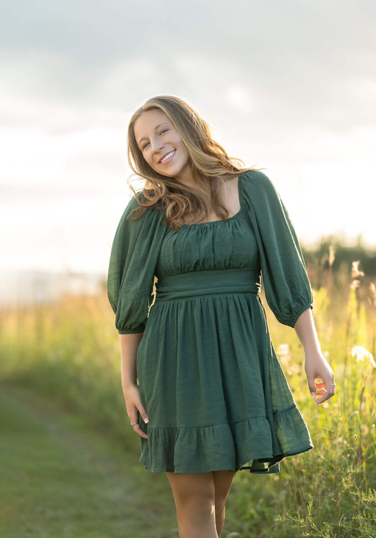 Outdoor senior portrait