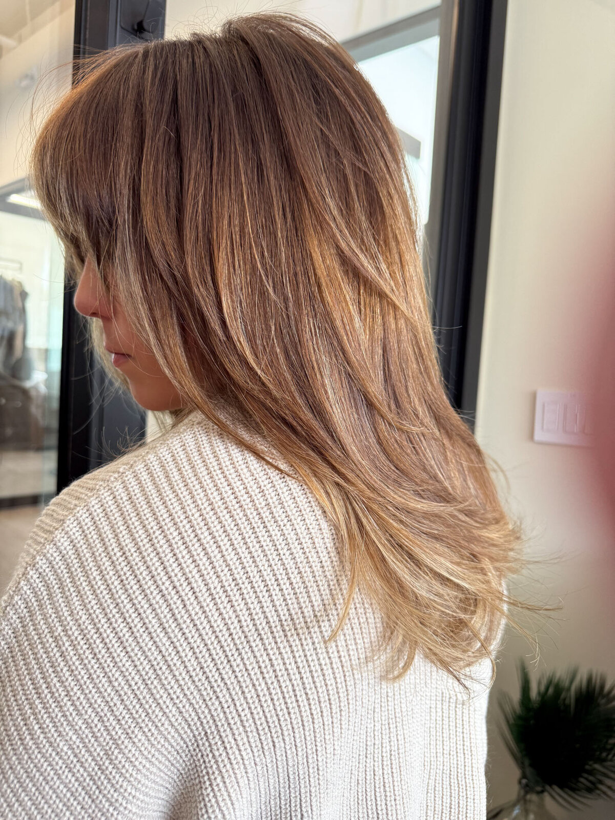 Perch Hair Studio - Lived-in Hair Grey Blending Color Extensions Boulder co Curl specialist in Boulder co - Portfolio 13