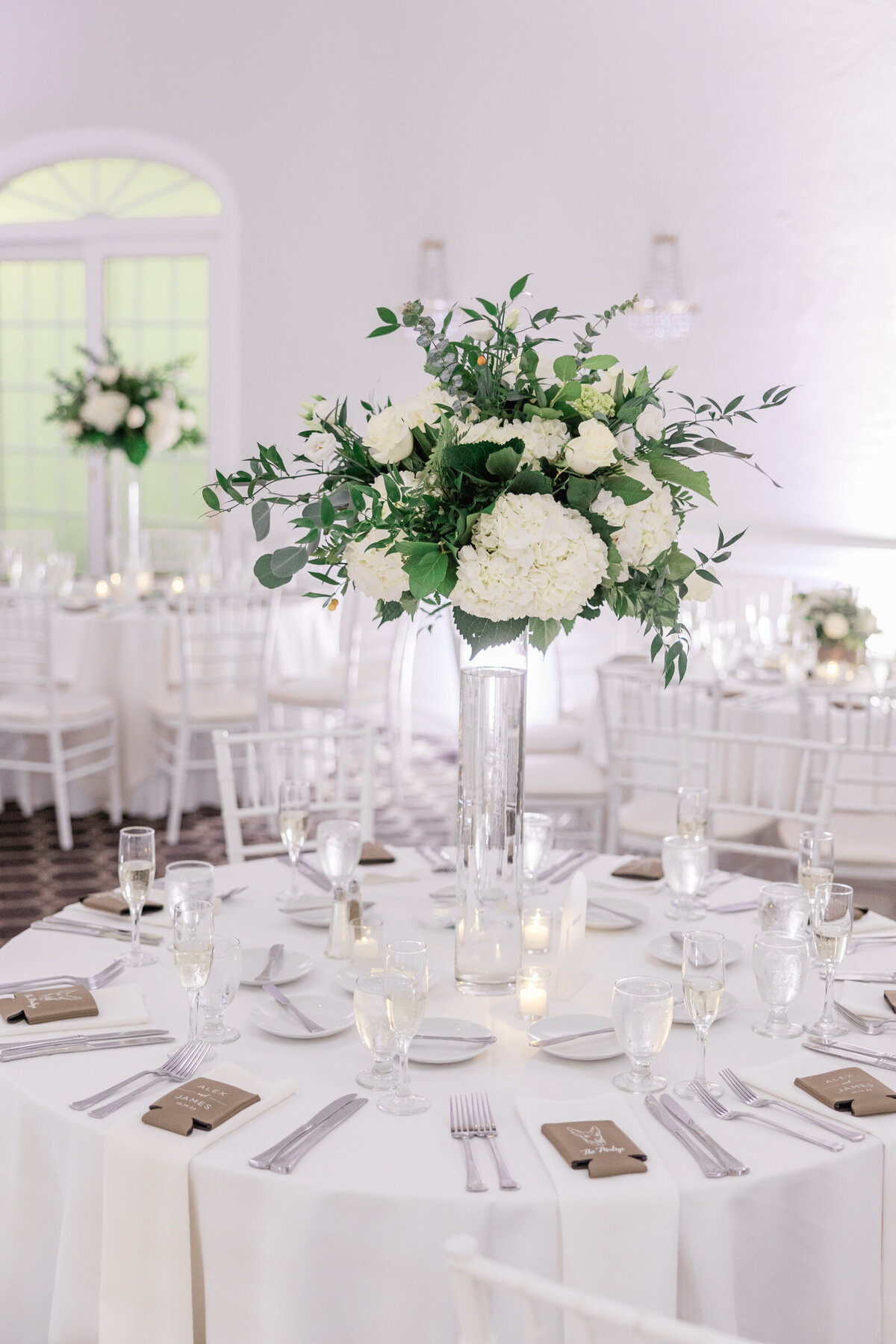 A wedding reception at the  Avenir in Walpole