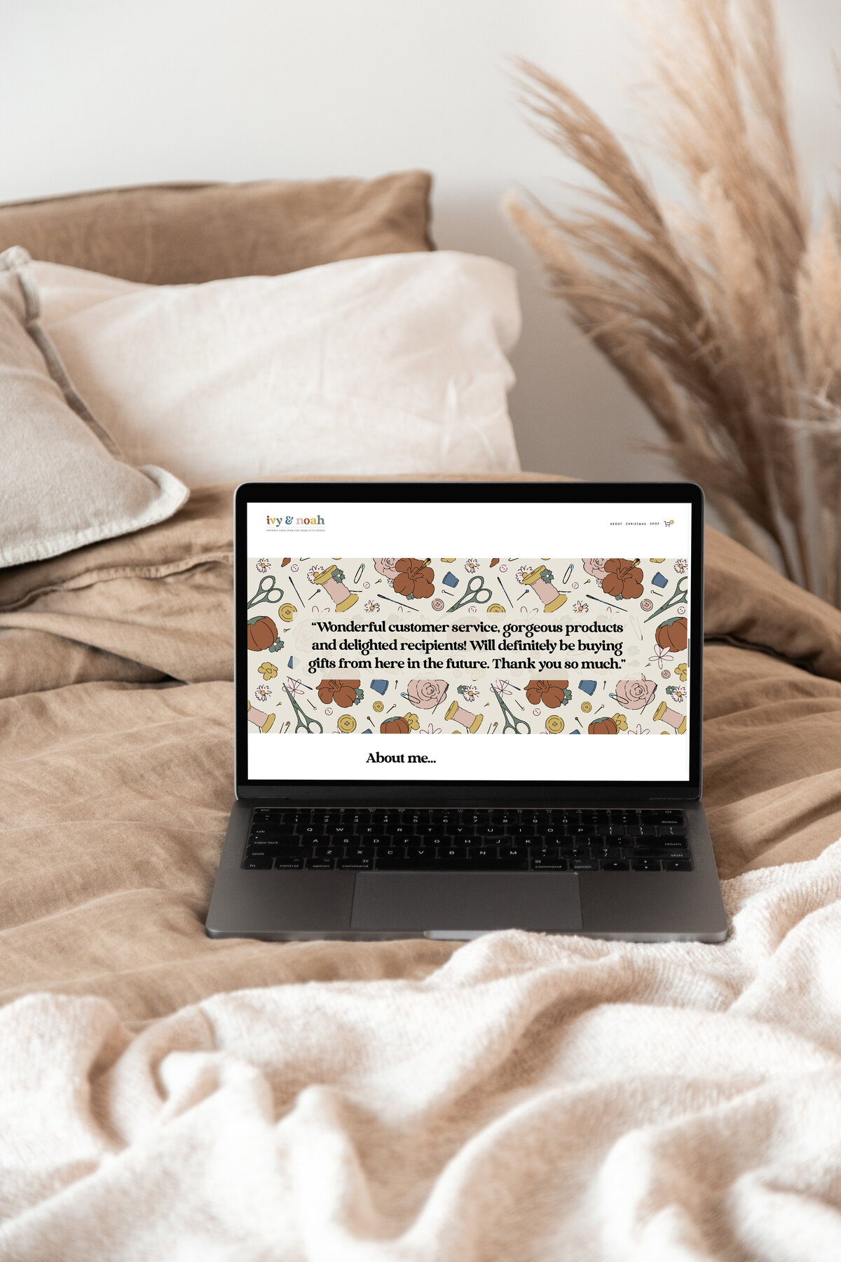 Ivy and Noah branding by TLPS
