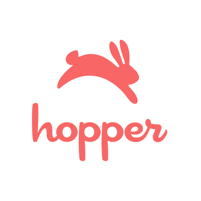 hopper logo square