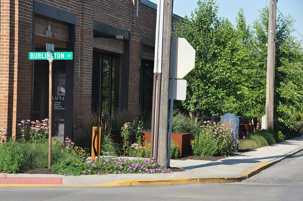 Commercial landscape company project in Kansas City
