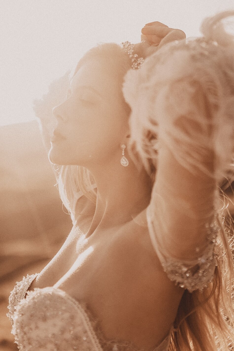 Luxury Editorial Photoshoot, Queenstown. Inbal Dror couture dress.