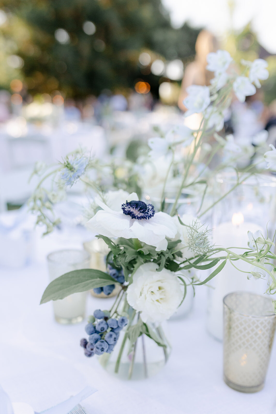 Tablescape bouquet detail | Bella Fleur
