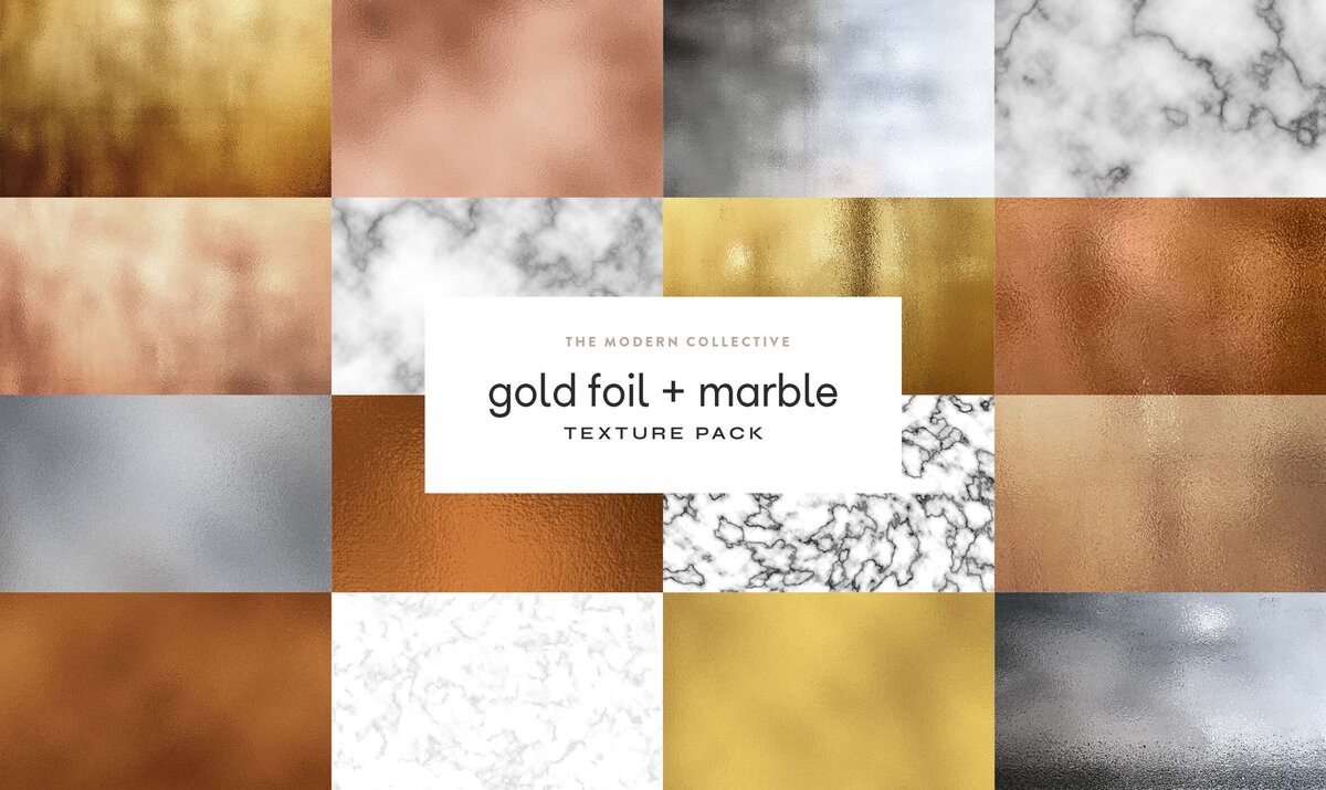 Gold Foil Overlay Templates The Modern Collective