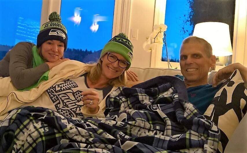 Part 4 - SeaHawks Game at Andi and Bea_s