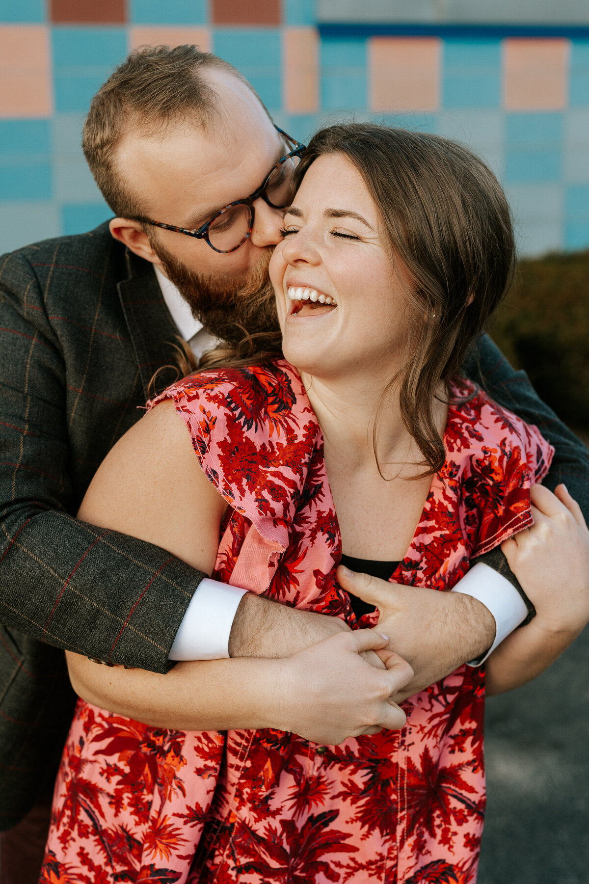 creative fun chicago flash engagement photos at Portillos Hotdogs-11-ed-lucy