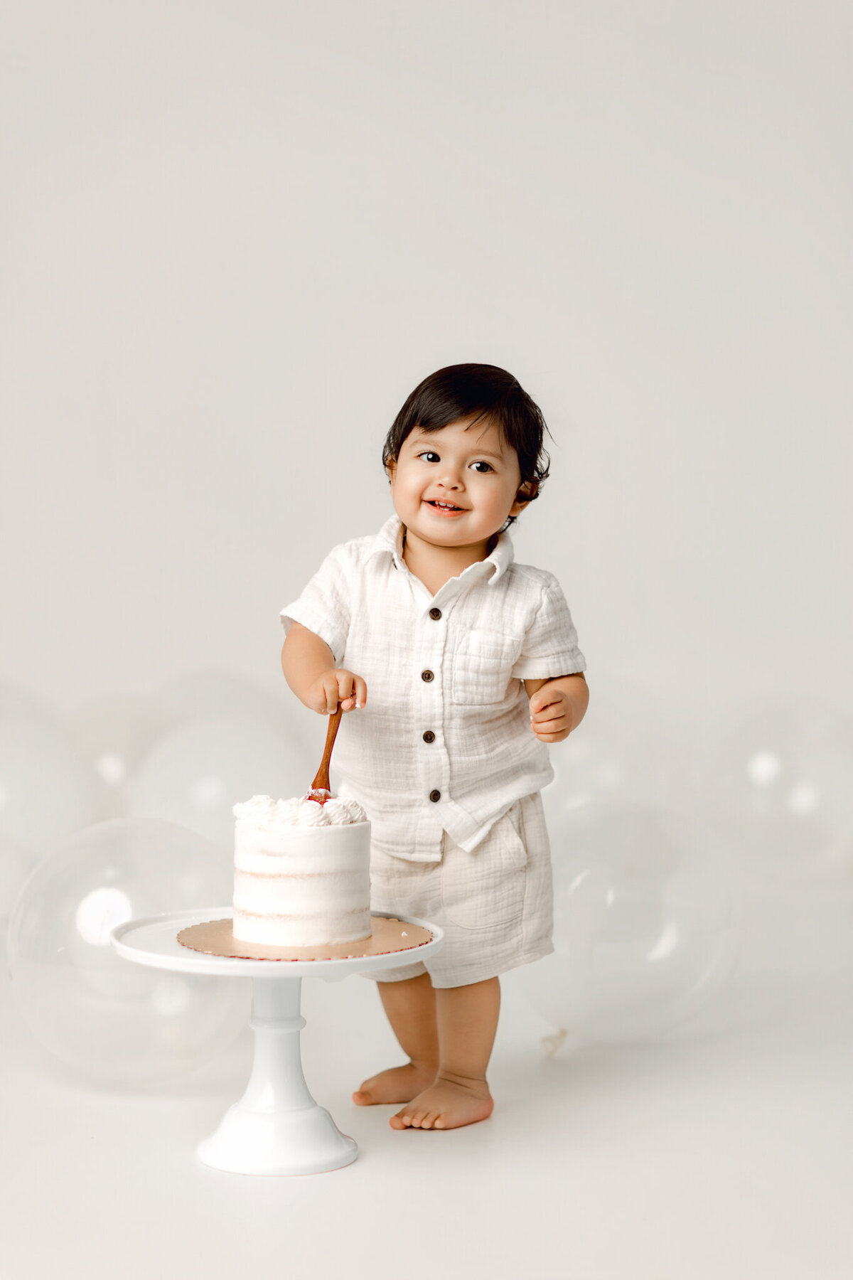 Cave Springs cake smash photographer, cake smash photography near me, NWA cake smash photos