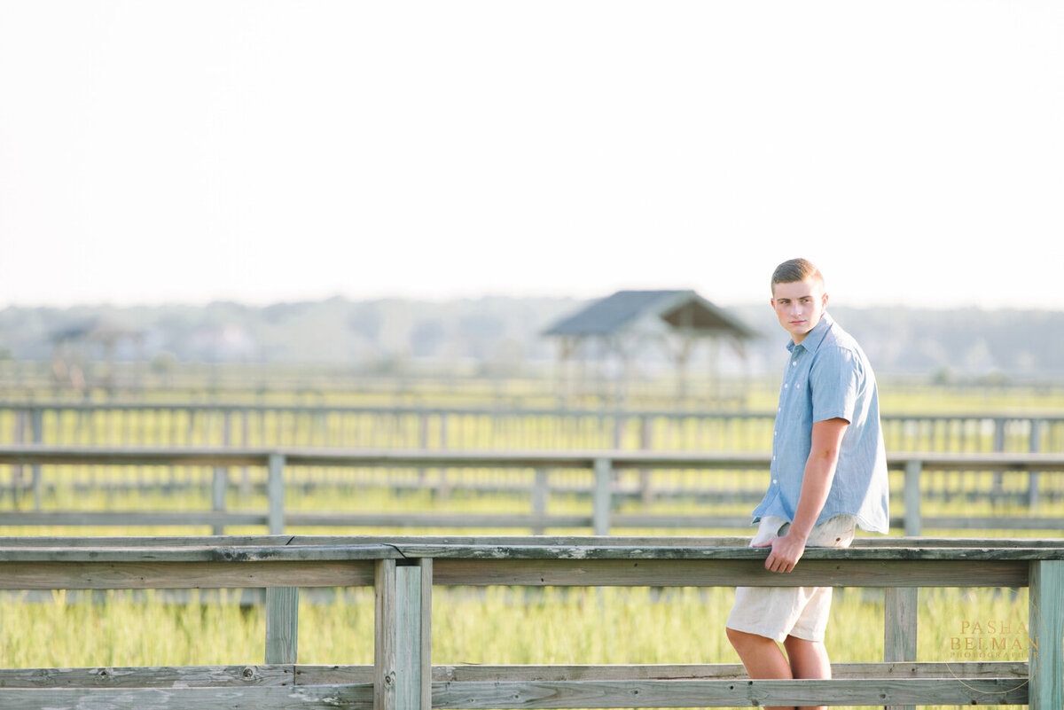 Charleston High School Senior Portrait Photographer. Charleston Senior Pictures by Pasha Belman Photography