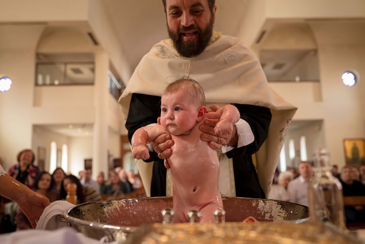 Orthodox Christening by Melbourne Event Photographer