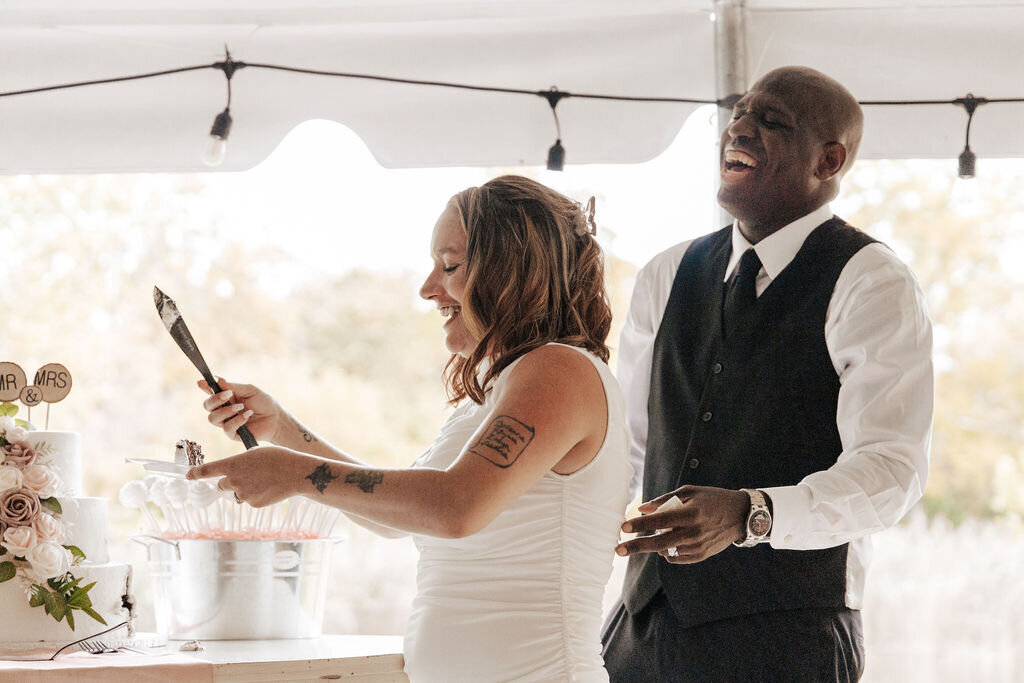 Toledo Area Outdoor Tent Wedding Venue