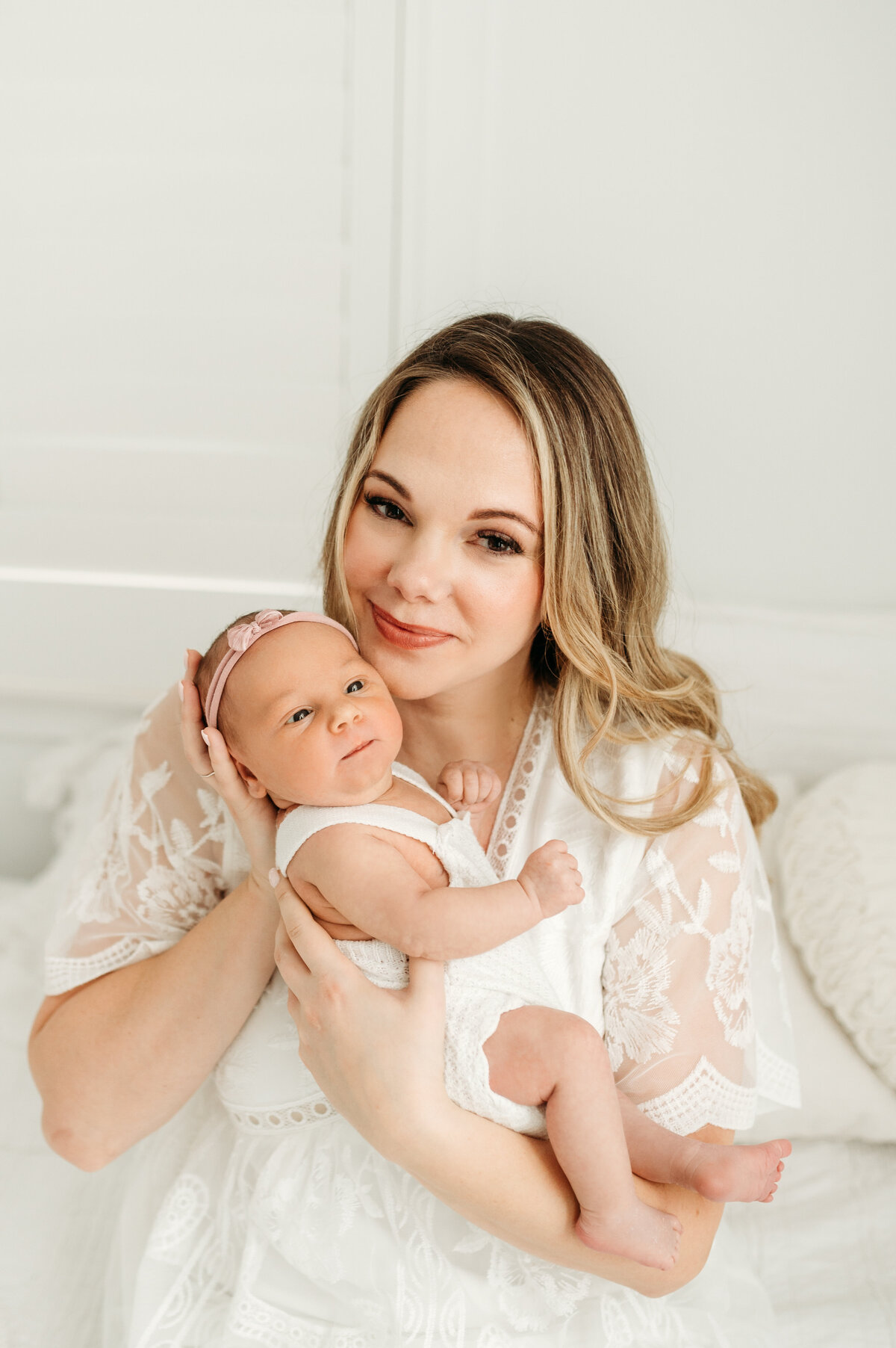 Baby Kaia's Newborn photo session in Atlanta