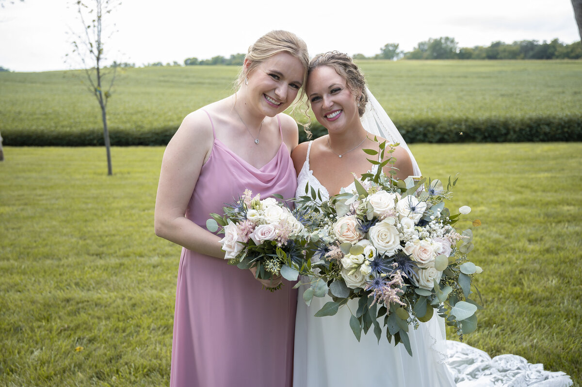 Bride walking down venue pathway