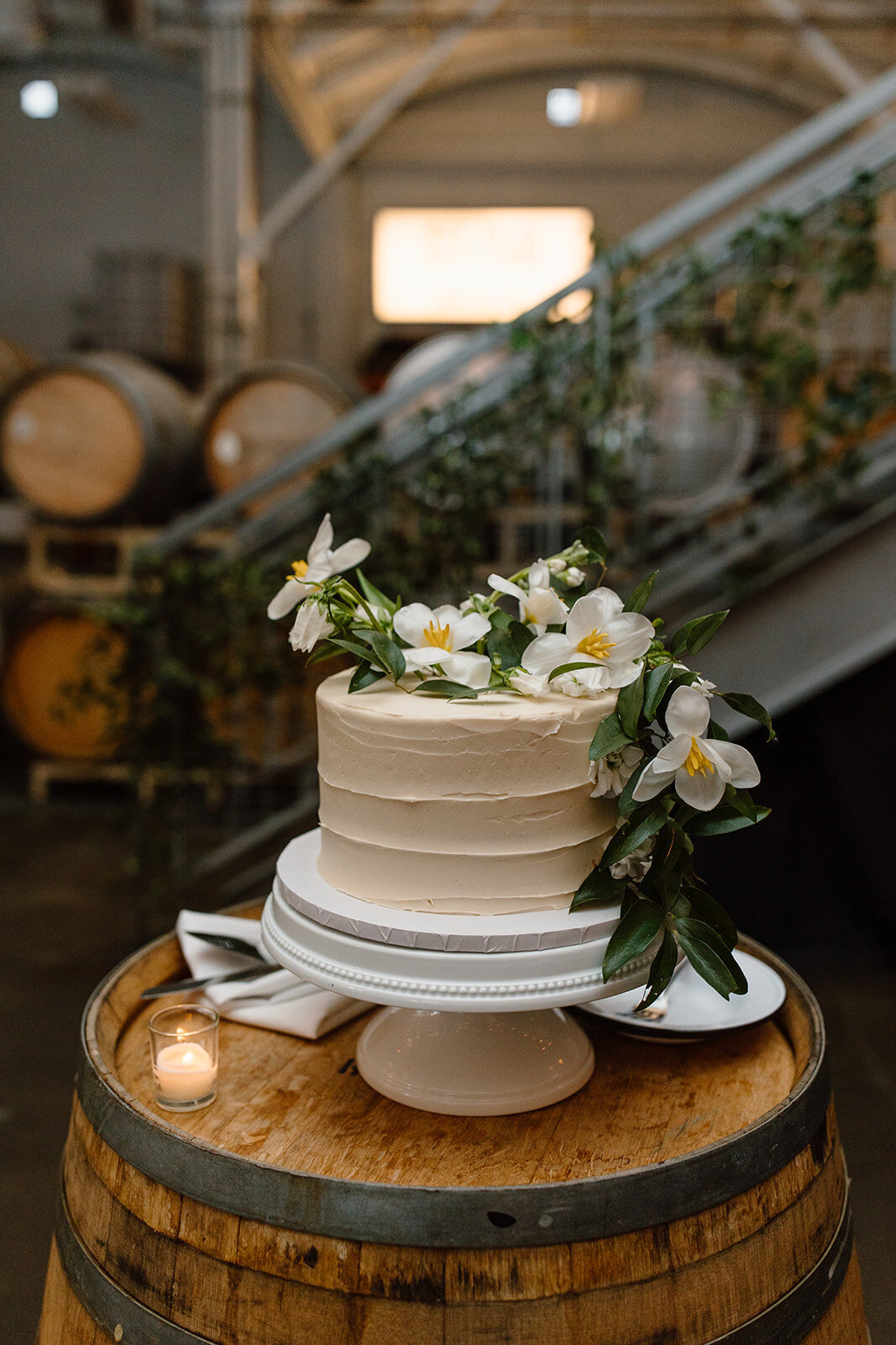 Wedding cake flowers