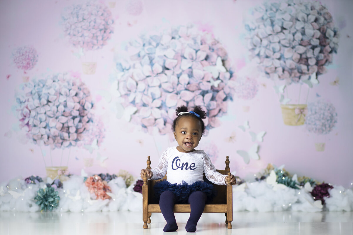 cake smash photography in Fayetteville Georgia