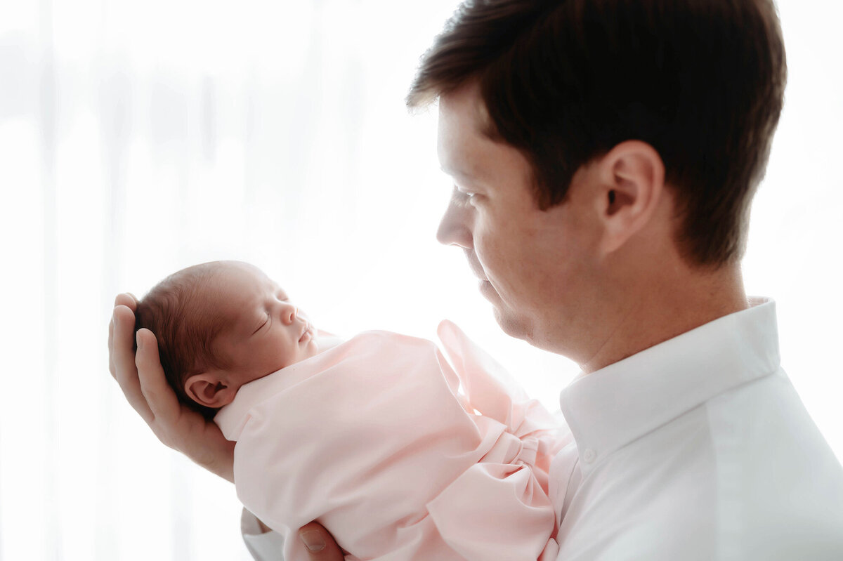 Lifestyle Newborn Photoshoot in Charleston, SC.