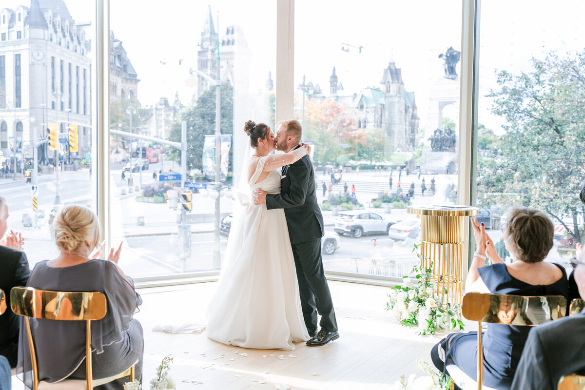 0807 Pascale and Nicolas NAC OBorn Room Wedding Downtown_Ottawa_Photography by Emma