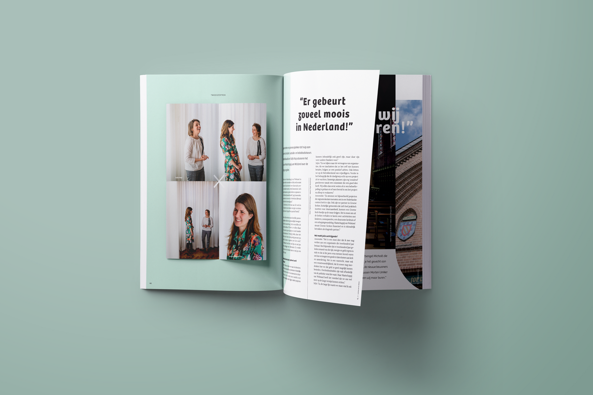 Jubileum magazine Ruimte om te delen ontwikkelt voor het Maatschappij van Welstand ter ere van hun 200-jarig bestaan. Begeleiding, productie, redactie en ontwerp magazine door Bladkamer.