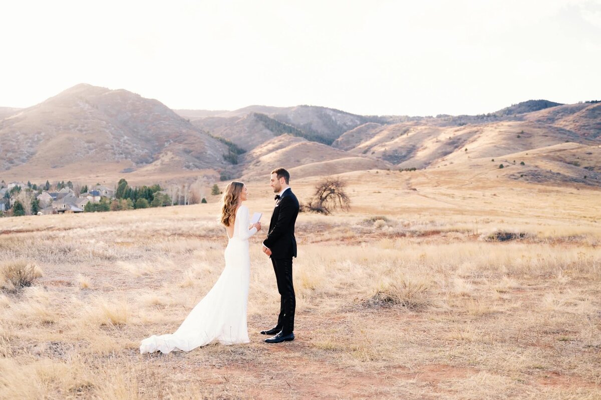 Rocky mountains wedding at The Manor House in Colorado