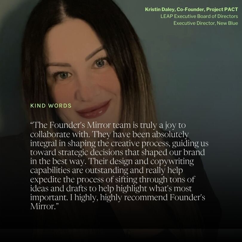 Kind Words for Founder's Mirror