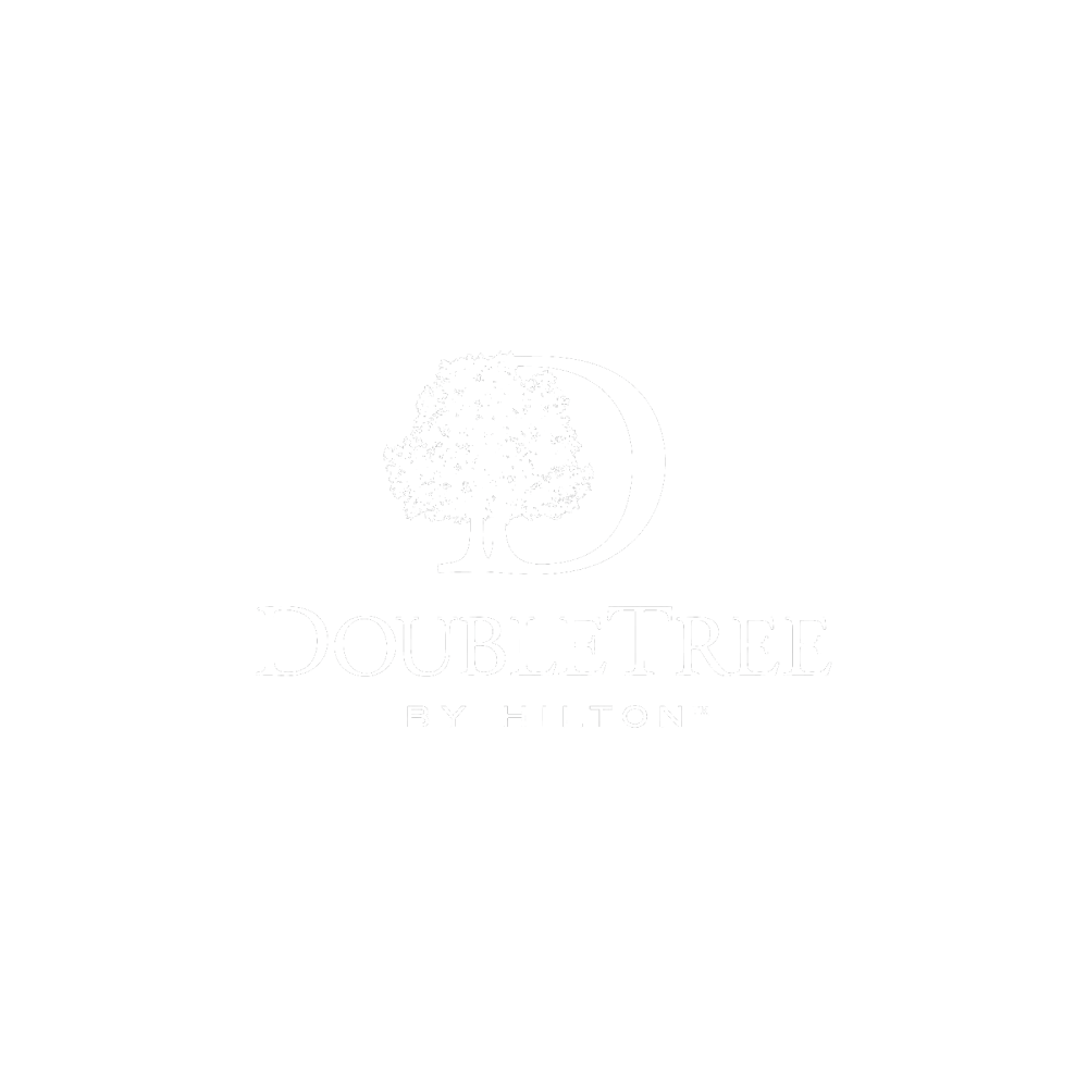 DoubleTree by Hilton White Logo